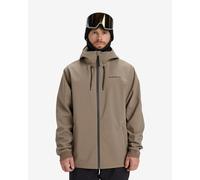 Giacca con cappuccio Quiksilver Live For The Dream marrone chiaro - M
