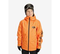 Giacca con cappuccio Quiksilver Mission arancione per bambini - 10