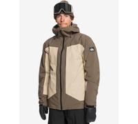 QUIKSILVER Muldrow Jk - Uomo - Marrone / Beige - Taglia L- modello 2025