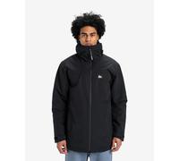 Giacca con cappuccio Quiksilver Overcast 3K Parka nero - S