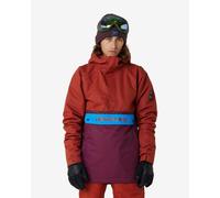 Giacca con cappuccio Rip Curl Primative 10k rosso bordeaux blu - L