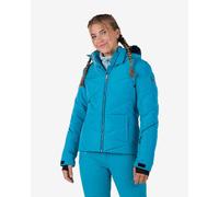Giacca con cappuccio Rossignol Staci Pearly azzurro donna - L