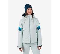 Giacca con cappuccio Rossignol Strawpile grigio chiaro blu donna - XL