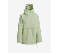 Giacca con cappuccio Roxy Radiant Lines Overhead verde chiaro donna - M