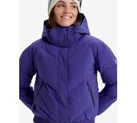 Giacca con cappuccio Roxy Snow Shimmer viola donna - XS