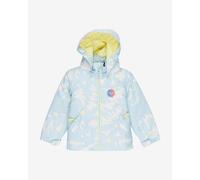 Giacca con cappuccio Roxy Snowy Tale azzurro chiaro bambina - 6