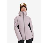 Giacca con cappuccio Roxy Snowyhill Puffy rosa cipria donna - L