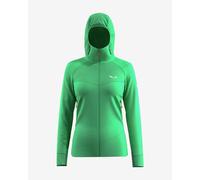 Giacca con cappuccio Salewa Agner Durastretch verde donna - 40