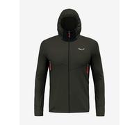 Felpa da trekking con cappuccio Salewa Lavaredo Hemp da uomo oliva scura (48/M)