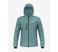Giacca con cappuccio Salewa Ortles Medium 3 Down blu acqua grigiastro - M