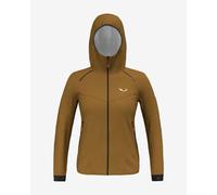 Giacca con cappuccio Salewa Pedroc Light Powertex 2.5 beige donna - 40