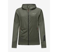 Salewa Pedroc Pl Wind Hd W - felpa in pile - donna I48 D42 Dark Green woman Salewa Committed,Recycled Polyester,Polarlite