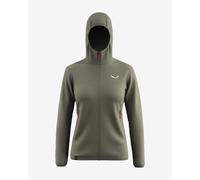 Salewa Puez Altavia Pl Hd W - felpa in pile - donna I44 D38 Green woman Polarlite,Recycled Polyester,Salewa Committed