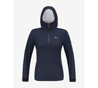 Giacca con cappuccio Salewa Puez Aqua 4 Powertex 2.5L blu scuro donna - 34