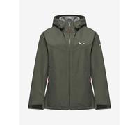 Giacca con cappuccio Salewa Puez Aqua 4 Powertex 2.5L verde cromo donna - 36