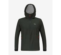Giacca con cappuccio Salewa Puez Aqua 4 Powertex 2.5L verde scuro - L
