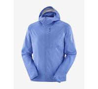 Giacca con cappuccio Salomon Bonatti Cross Wind azzurro cielo - S