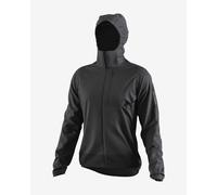 Salomon - Giacca a vento - Bonatti Cross FZ Hoodie M Deep Black per Uomo - Taglia L - Nero Nero L