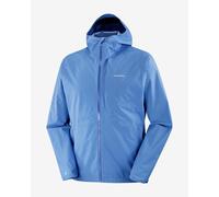 Giacca con cappuccio Salomon Bonatti Waterproof blu ultra - XL