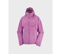 Giacca con cappuccio Salomon Bonatti Waterproof rosa chewing gum donna - S