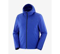 Giacca con cappuccio Salomon Mountain Flex blu elettrico - XXL
