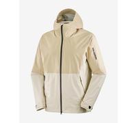 Giacca con cappuccio Salomon Outerpath 2.5L Waterproof beige - M