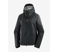 Giacca con cappuccio Salomon Outerpath 2.5L Waterproof nero donna - M