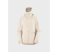 Giacca con cappuccio Salomon Outerpath Pro 2.5L bianco beige donna - L