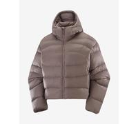 Salomon - Piumino d'anatra da donna - Outline Nov Crop Down W Iron per Donne - Taglia XS - Marrone