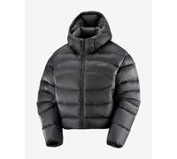 Salomon - Piumino d'anatra da donna - Outline Nov Crop Down W Deep Black per Donne - Taglia L - Nero