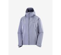 Giacca con cappuccio Salomon Outpeak Softshell viola chiaro donna - XS