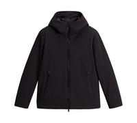 GIACCA CON CAPPUCCIO SOFT SHELL PACIFIC WOOLRICH Nero
