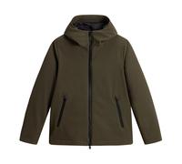 GIACCA CON CAPPUCCIO SOFT SHELL PACIFIC WOOLRICH Verde