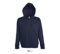 Giacca con cappuccio Sol's Seven Bleu L
