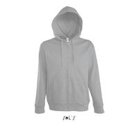 Giacca con cappuccio Sol's Seven Gris L