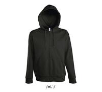 Giacca con cappuccio Sol's Seven Noir XL