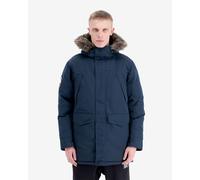 Superdry Uomo Giacca Parka Everest Faux, Blu