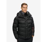 Giacca con cappuccio Superdry Ski Sport Puffer nero puro - XL