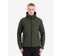 Giacca con cappuccio Superdry Soft Shell Trekker verde scuro - M
