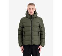 Giacca con cappuccio Superdry Sports Puffer verde abete - S