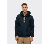 Giacca con cappuccio Superdry Ultimate Embroidered Windbreaker blu navy - M
