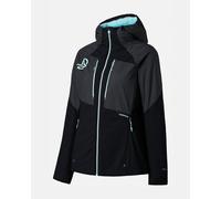 Giacca con cappuccio Ternua Kimoa nero grigio azzurro pastello donna - XS