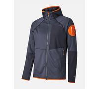 Ternua Ragger M - felpa in pile - uomo M Dark Blue/Orange man Recycled Materials,Bluesign,Dwr,Pfc-Free,Recycled Polyester