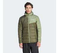 Adidas Giacca con cappuccio Terrex Multi Light Down CLIMAWARM Olive Strata/Tent Green Uomo XL