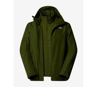 Giacca con cappuccio The North Face Carto Tuta Triclimate verde oliva - L