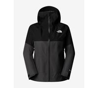 Giacca con cappuccio The North Face Jazzi GORE-TEX grigio eclissi nero donna - L