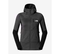 Giacca con cappuccio The North Face Polartec Power Grip Stormgap grigio scuro donna - XL