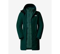 Giacca con cappuccio The North Face Suzanne Triclimate 2.0 verde scuro donna - M