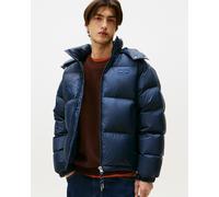 Giacca con cappuccio Tommy Jeans Alaska Down Puffer blu navy - L