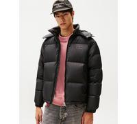 Giacca con cappuccio Tommy Jeans Alaska Down Puffer nero puro - L